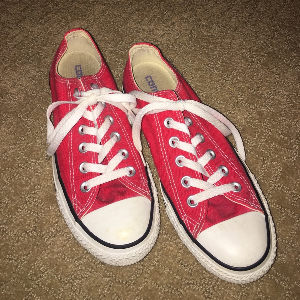 red converse