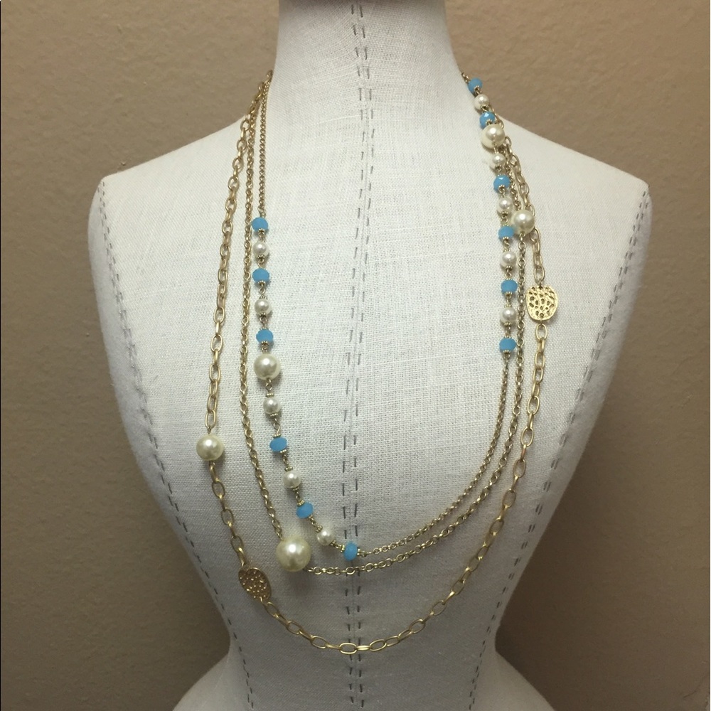 Layered necklace