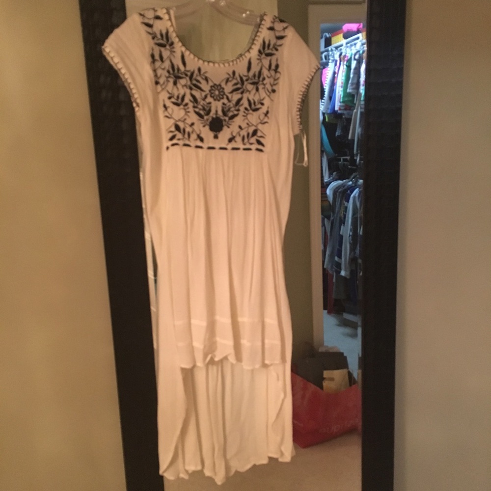 High Low Floral dress