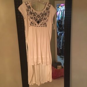 High Low Floral dress