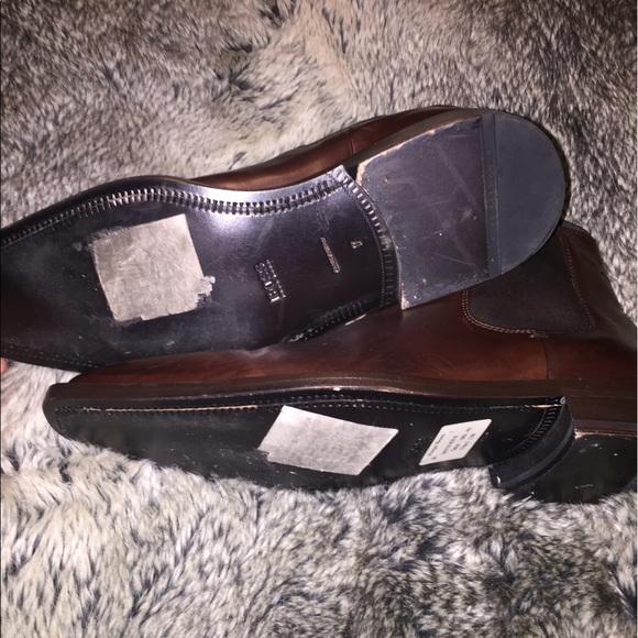 Hugo Boss Leather Ankle Boots