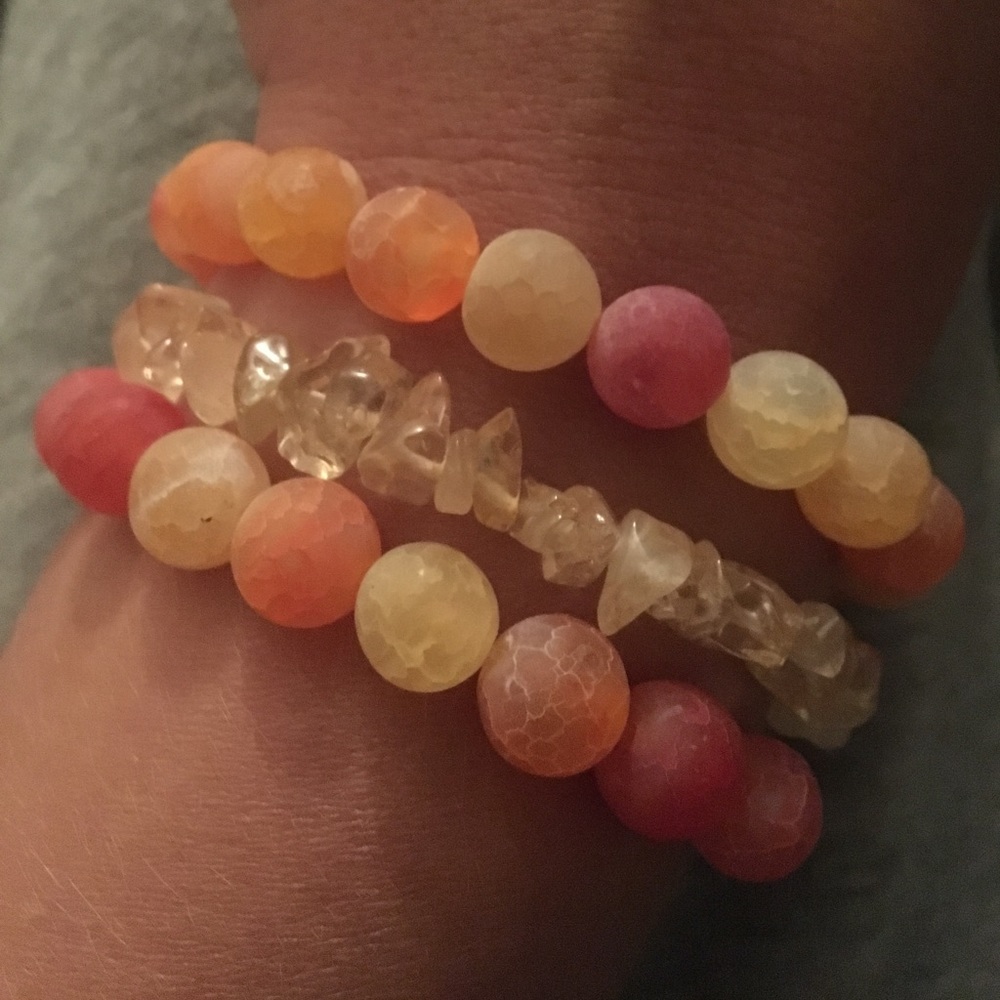 Summer Stack of Bracelets