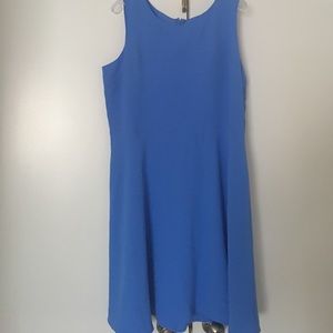 Loft Blue sleeveless dress