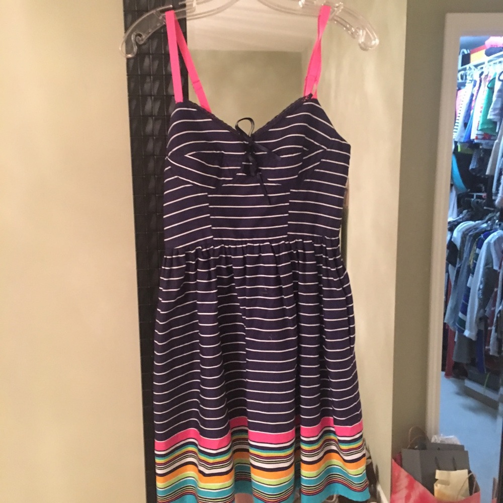 Striped Corset dress