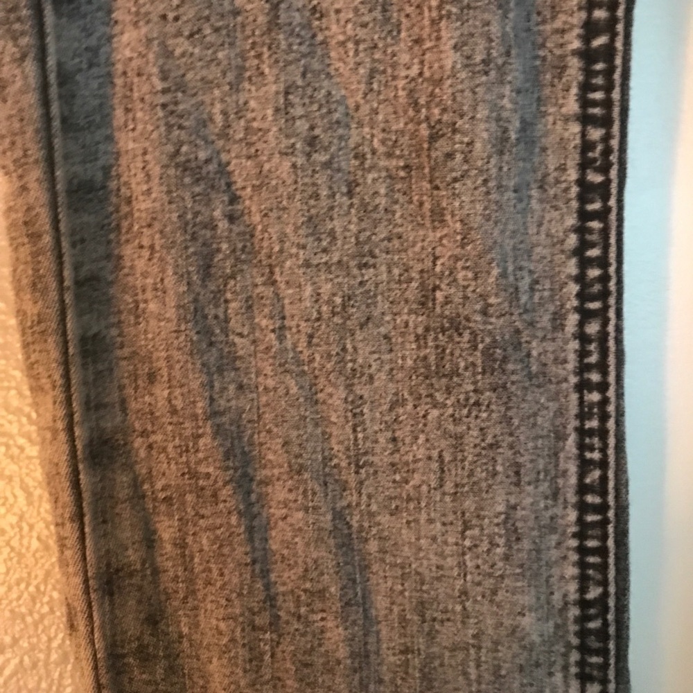 Gray Basic Straight Leg Jeans - image 2