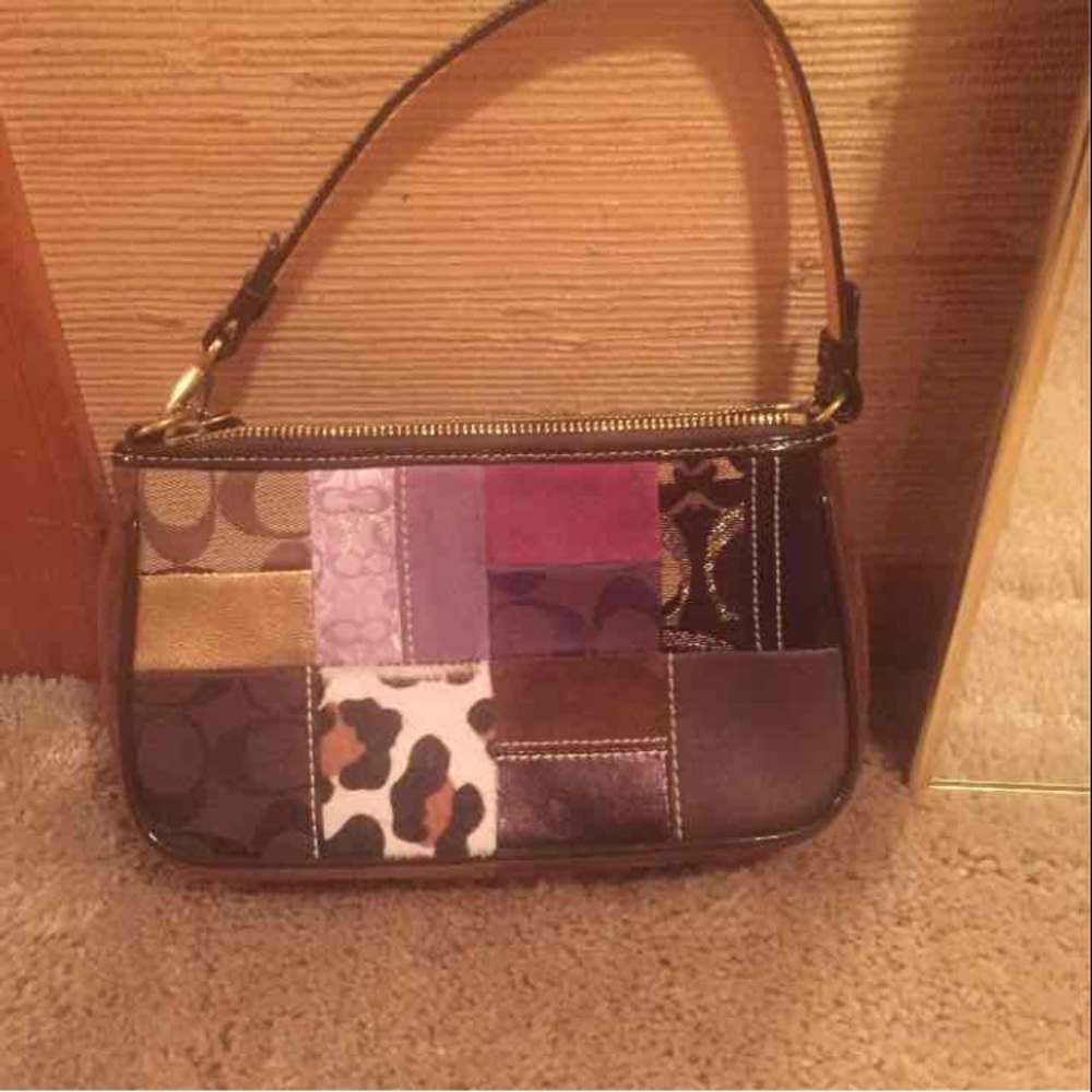 Coach patchwork purse