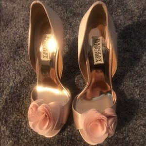Badgley Mischka Rose Gold Shoes