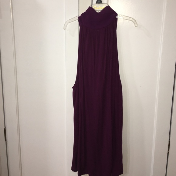 XL Cable & Gauge Purple T Back Blouse - Picture 5 of 5