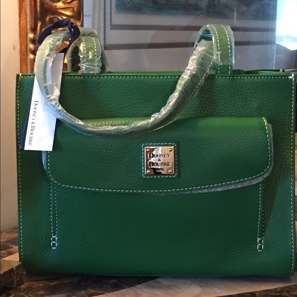 Dooney & Bourke Pebble Leather Janine Handbag