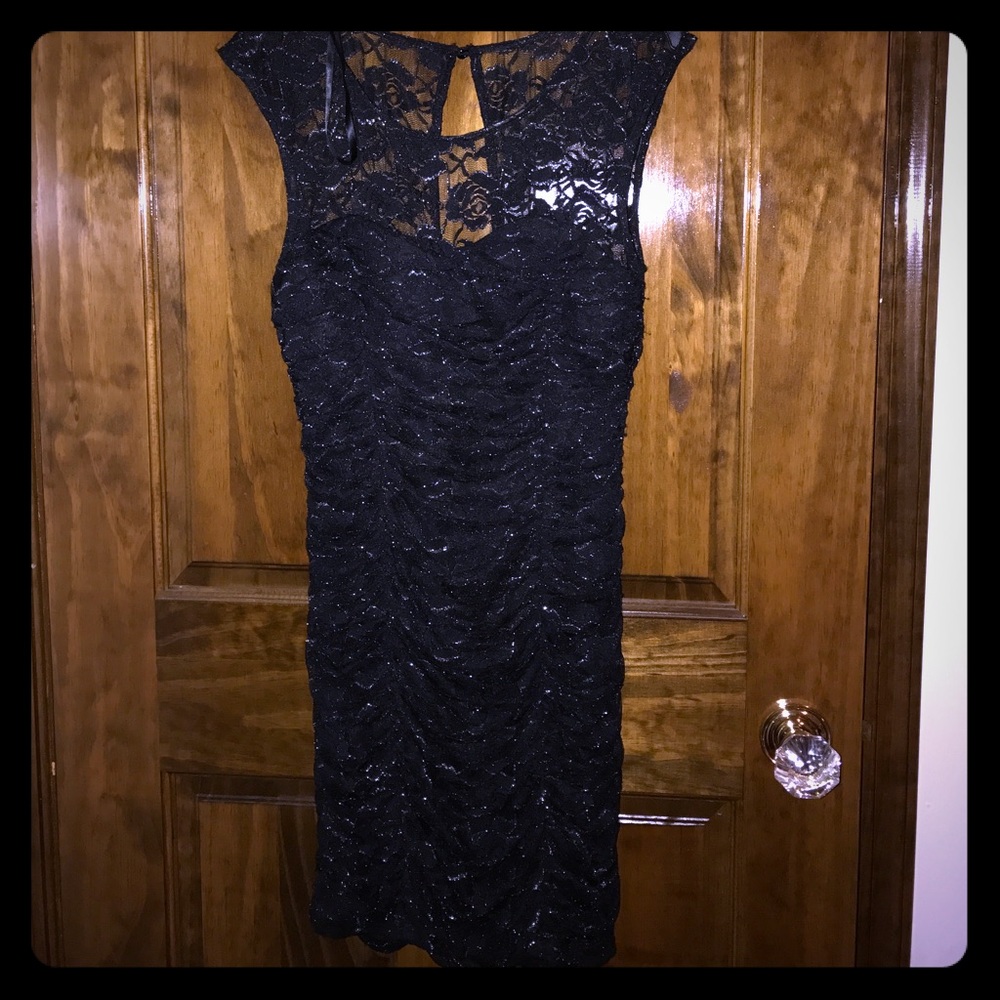 Black homecoming dress