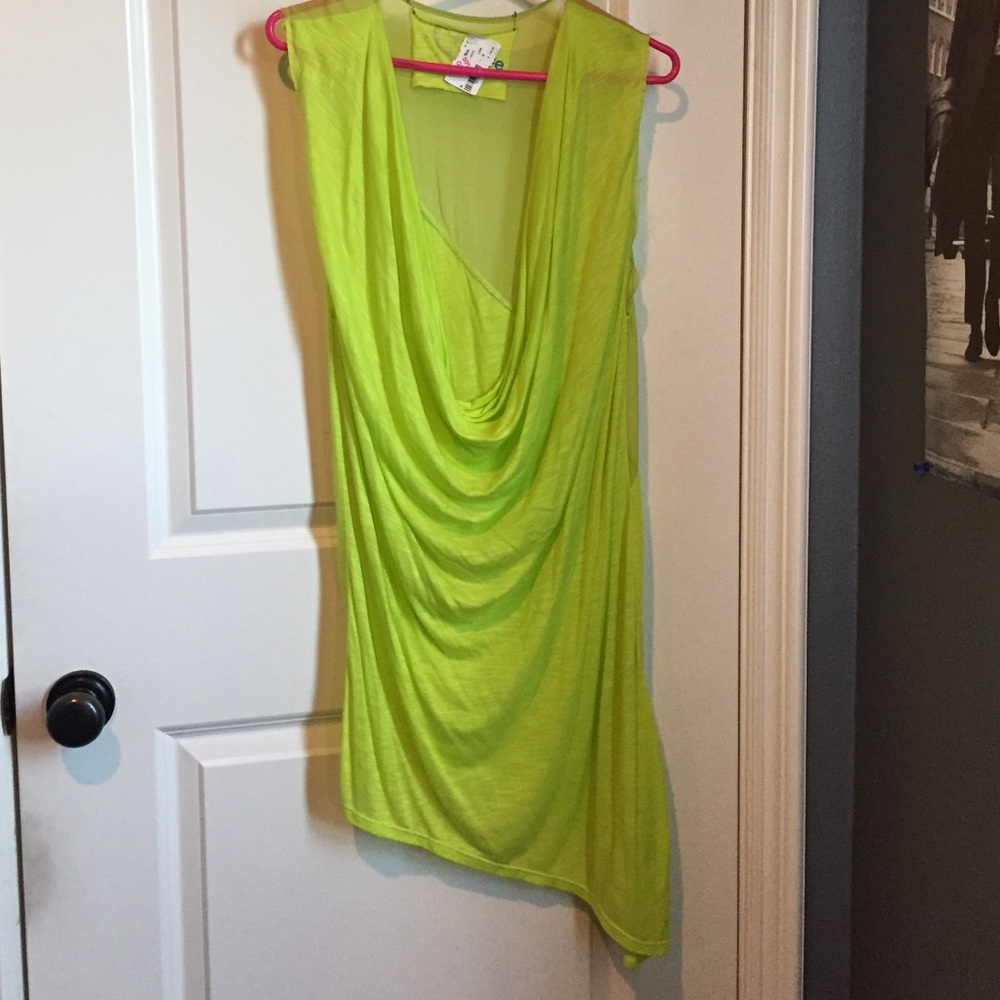 Neon yellow coverup