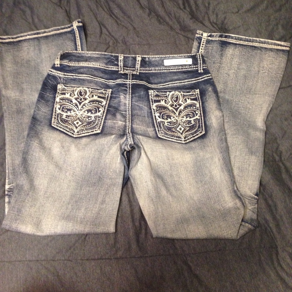 Bedazzled Bootcut Jeans
