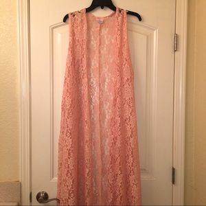 LuLaRoe Lace Joy Vest