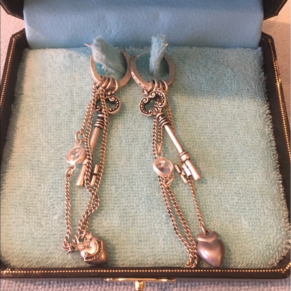 Juicy Couture Dangly Drop Earrings