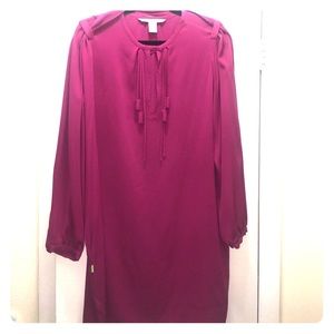 Diane Von Furstenberg Dress Dark pink size 14