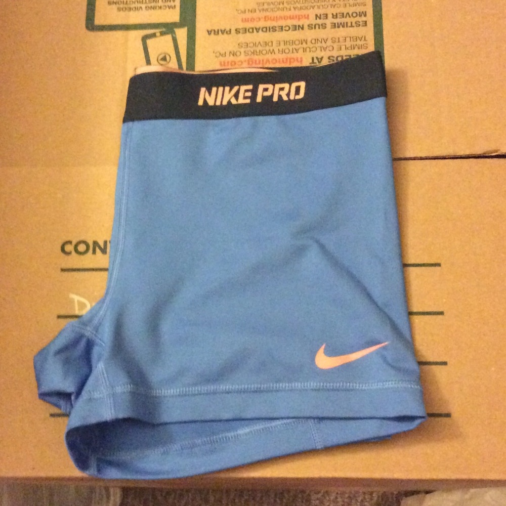NikePro Light Blue Spandex