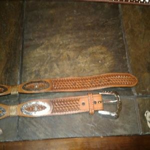 DDD/ 3-D Brand genuine Leather belt