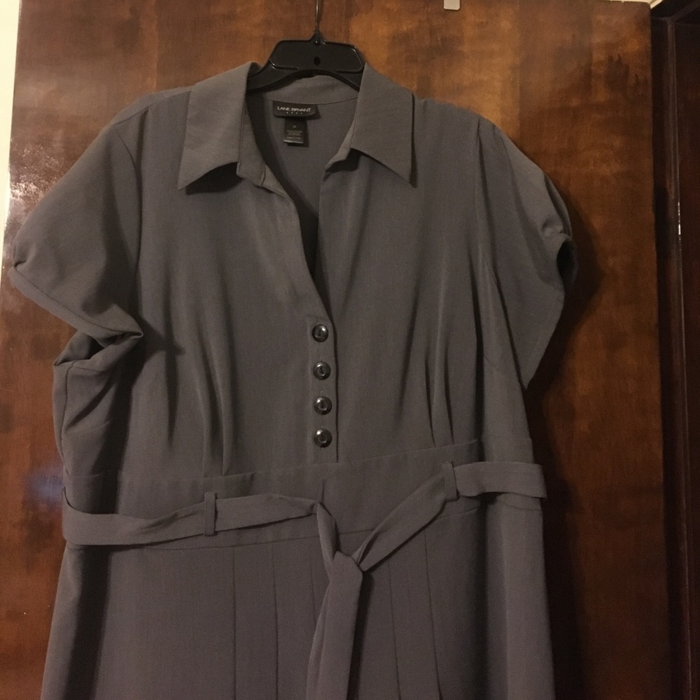 A business casual 3/4 length dress.