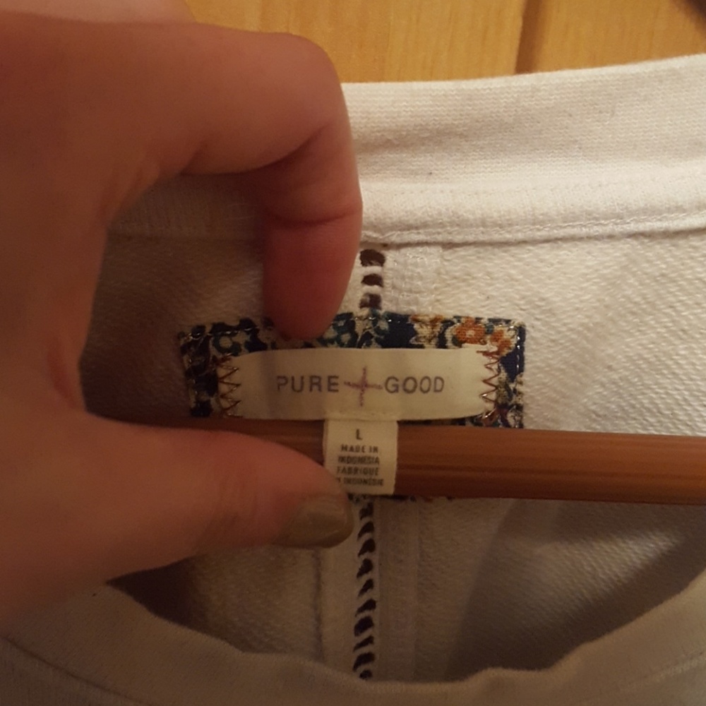 Anthropologie (pure + good) sweatshirt - Picture 4 of 4