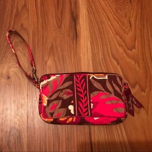 Vera Bradley zipper wristlet