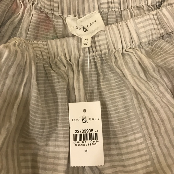 Lou & Grey Striped Off-The-Shoulder Tank - Picture 4 of 5