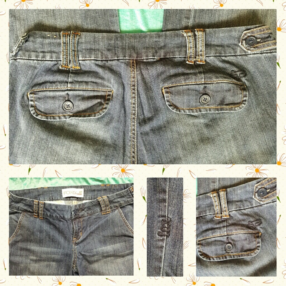 Fox Denim-Wide Leg Jeans - Picture 2 of 2