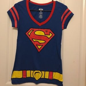 Superman T-shirt with cape