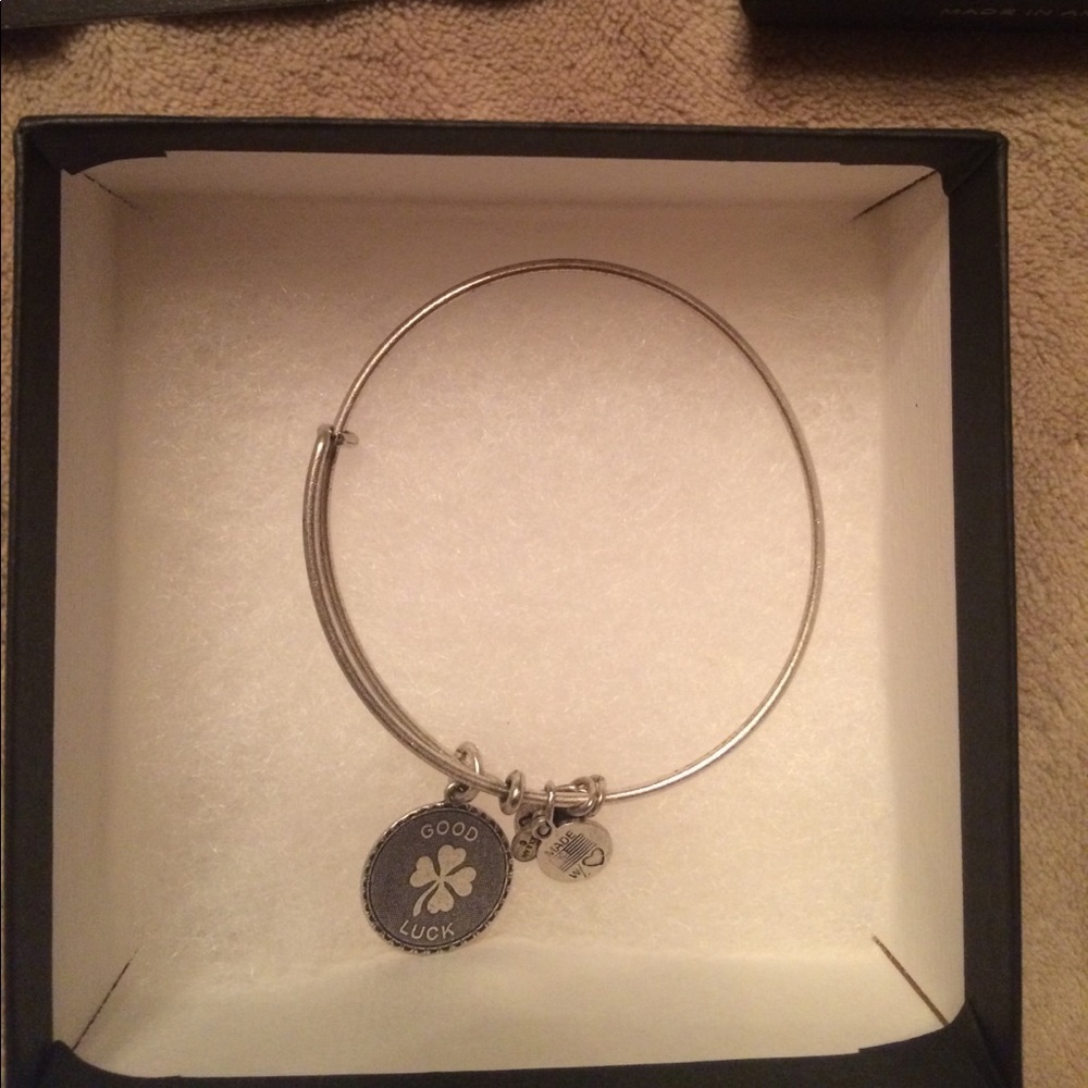 Alex & Ani Good Luck Charm Bangle