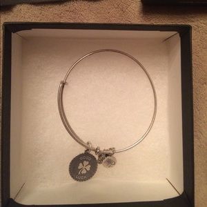 Alex & Ani Good Luck Charm Bangle