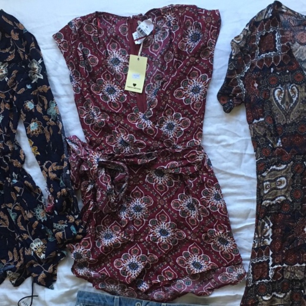 LF Paisley Romper