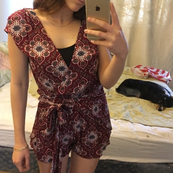 LF Paisley Romper - Picture 3 of 3