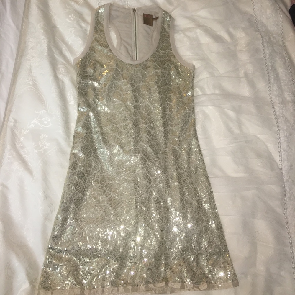 Ali Ro Sequin Tang Dress size 6