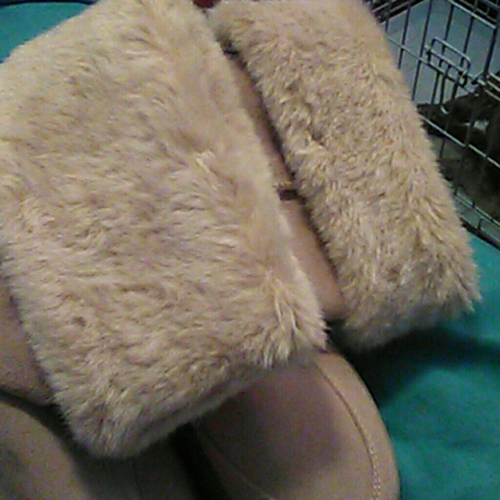 Tan boots from Macy's