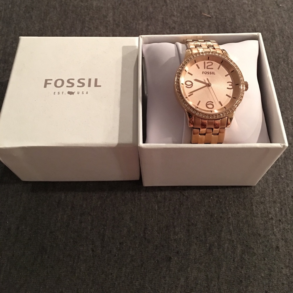 ❗️FINAL PRICE ❗️Rose gold fossil watch