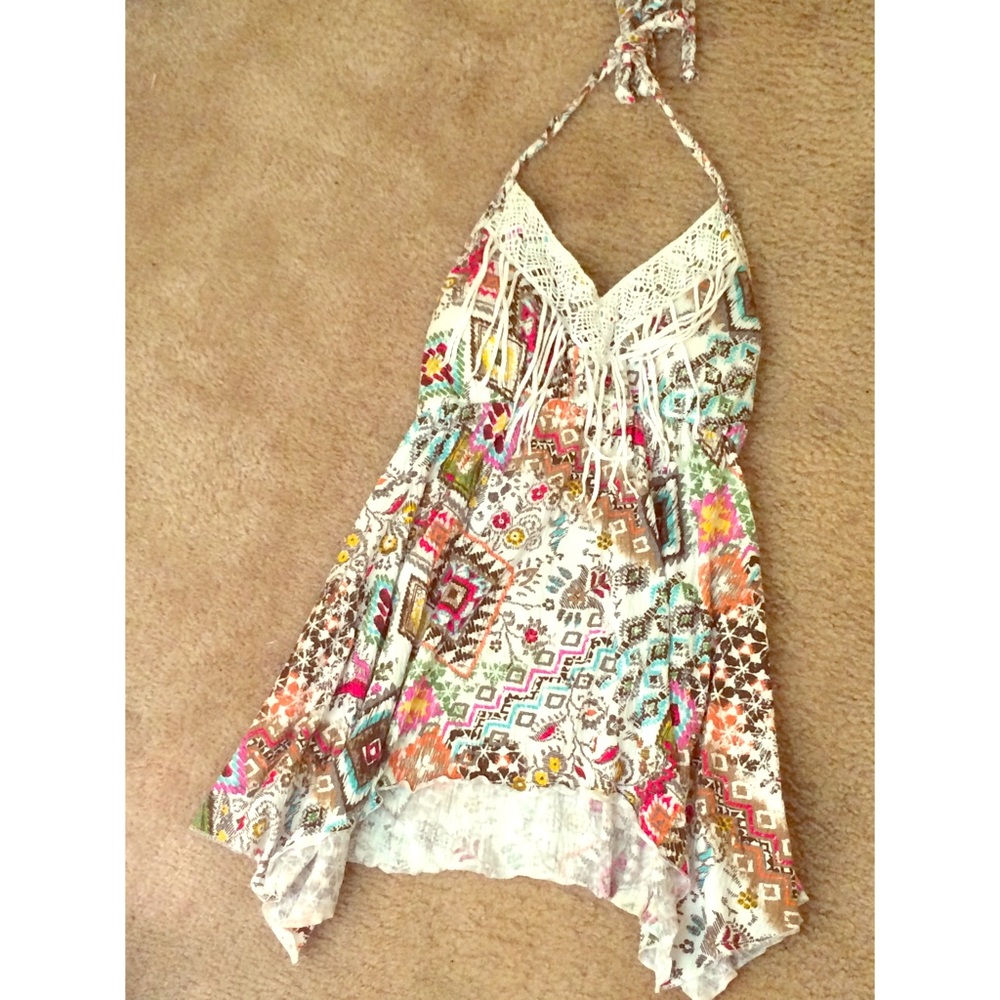 Bohemian halter top
