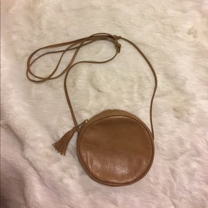 American Apparel Leather Small Cross Body Bag