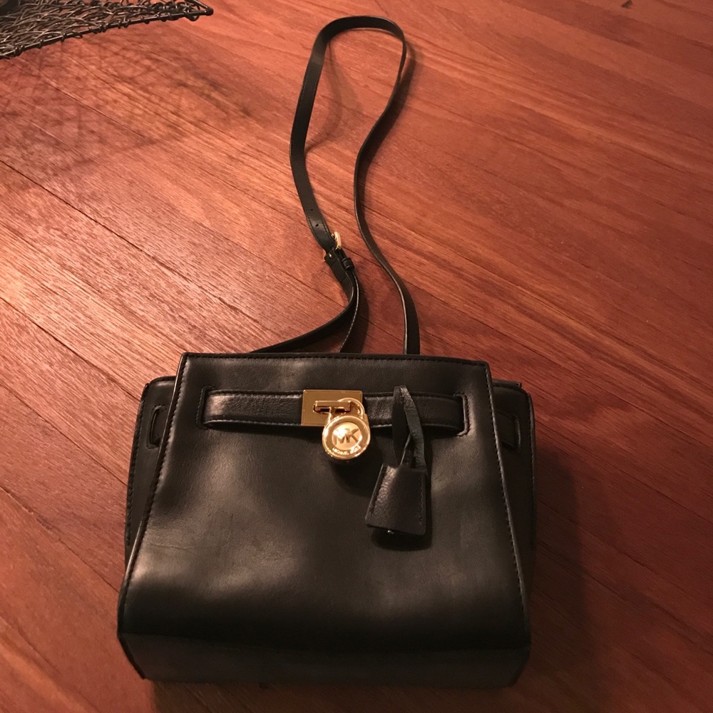 Black cross body bag