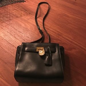 Black cross body bag