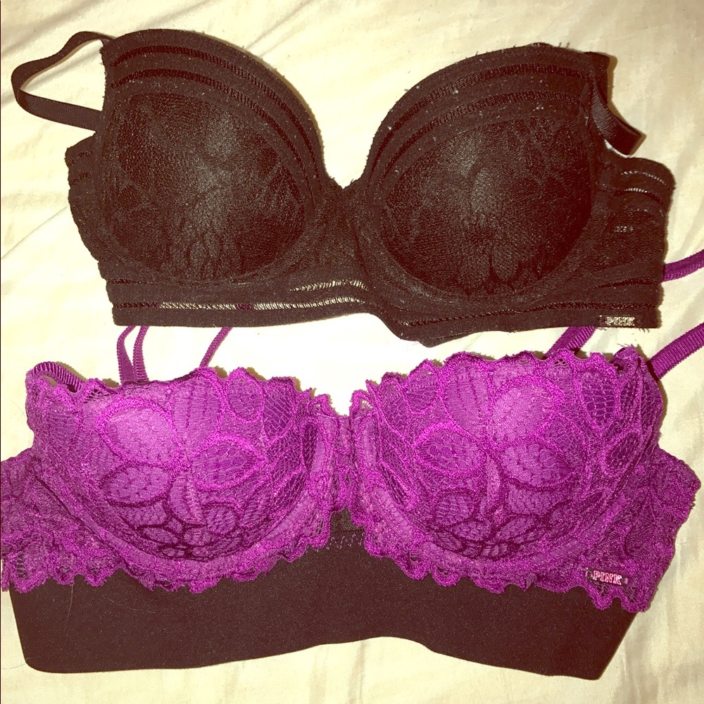 Date night PINK push up bras