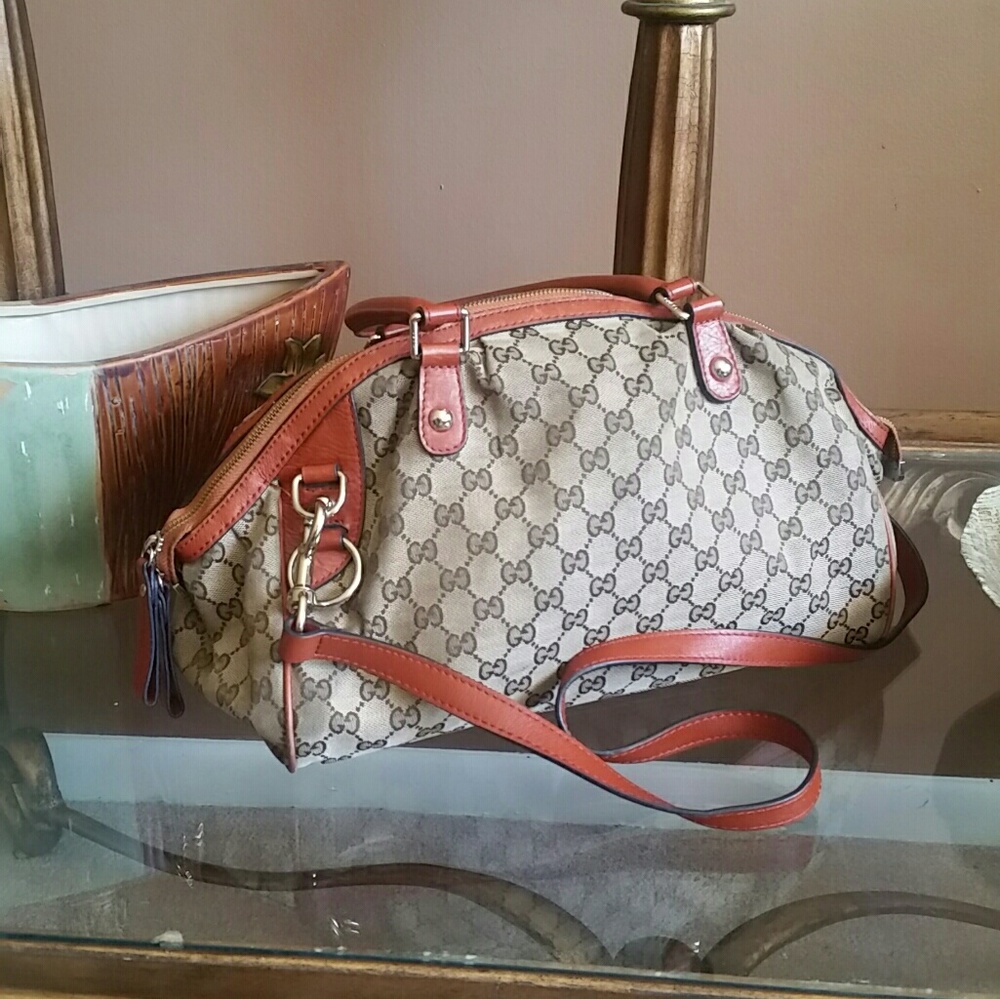 SOLD Authentic Large Gucci bag