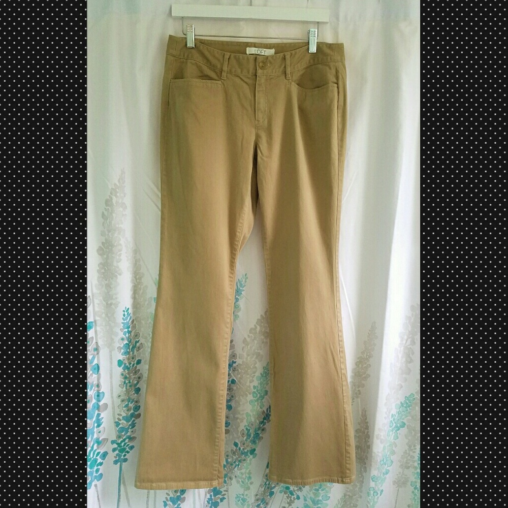 Loft Khaki Trousers - Tall