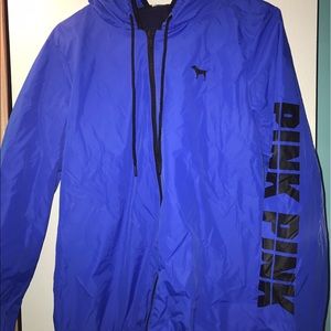 Pink Victoria's Secret wind breaker