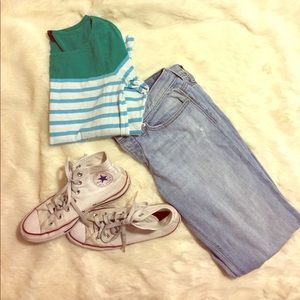 Converse All-Star White High Top Chuck Taylors