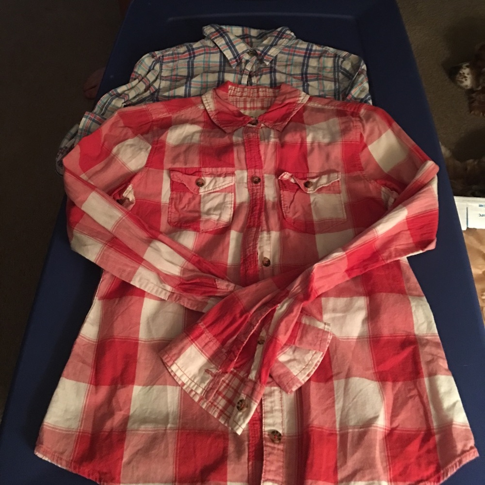 Abercrombie plaid shirts size clothes