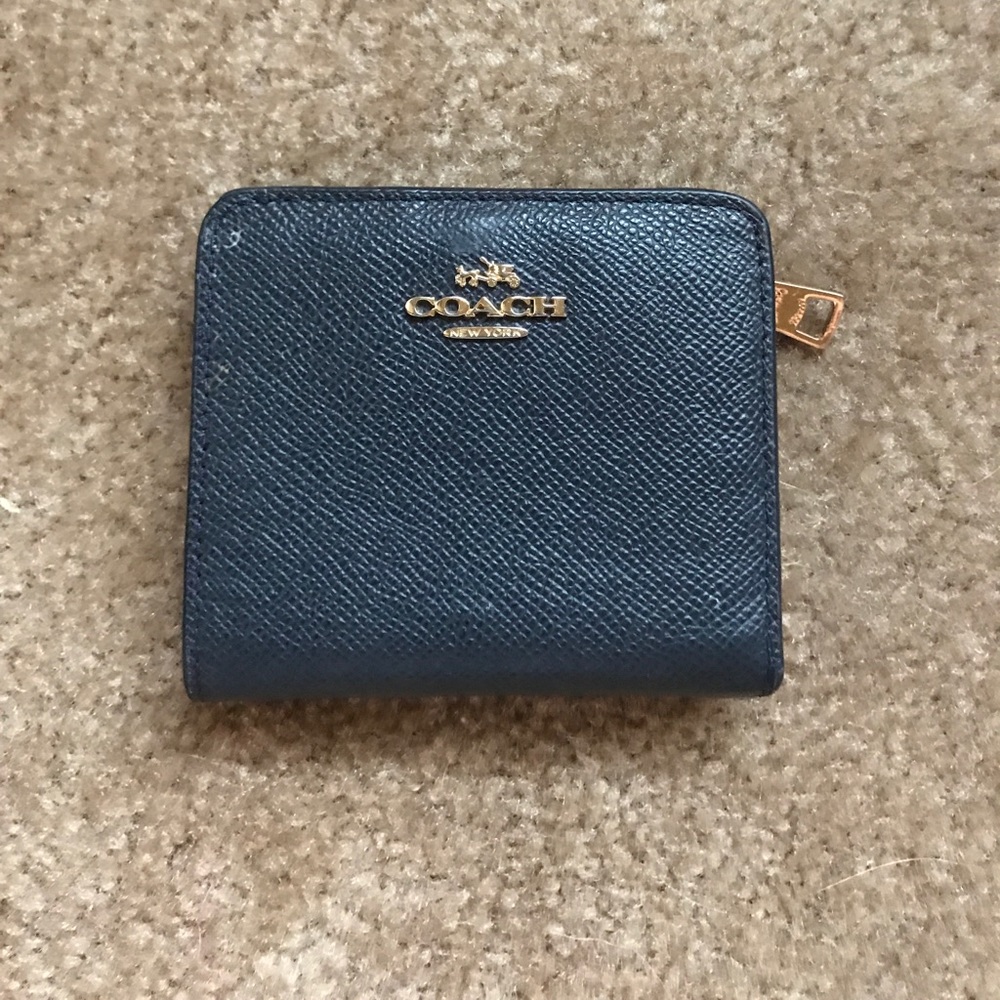 Slim coach wallet