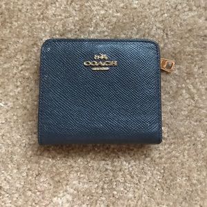 Slim coach wallet