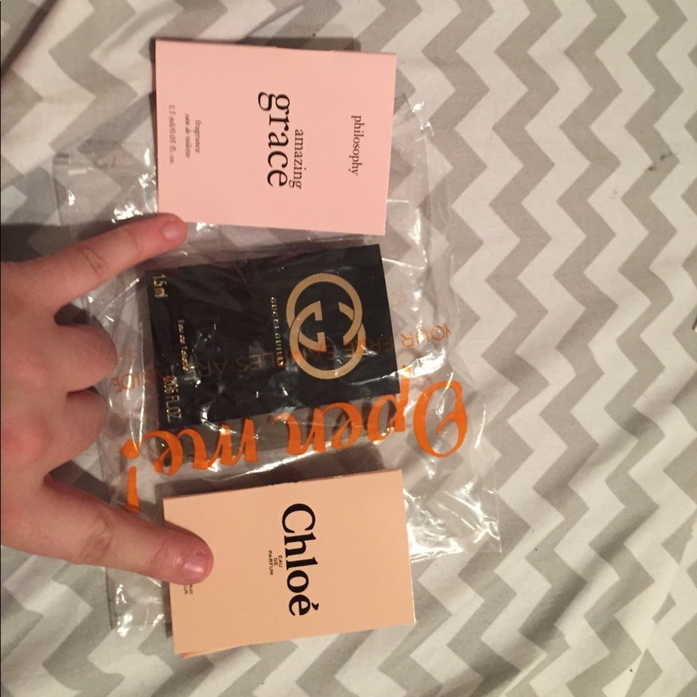 Set of 3 perfume samples