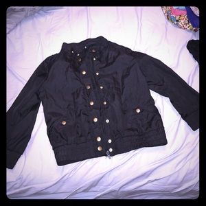 Nylon 3/4 Sleeve Bomber