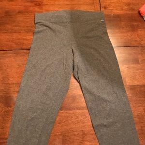 Victoria's Secret PINK grey cotton leggings