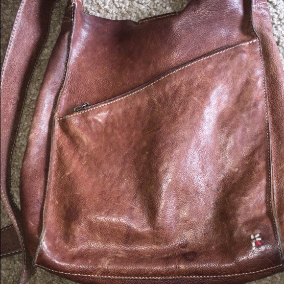 Real Leather crossbag - Picture 1 of 4
